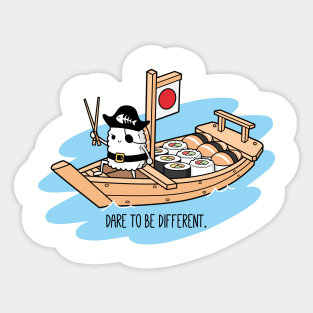 Sushi Boat Sticker